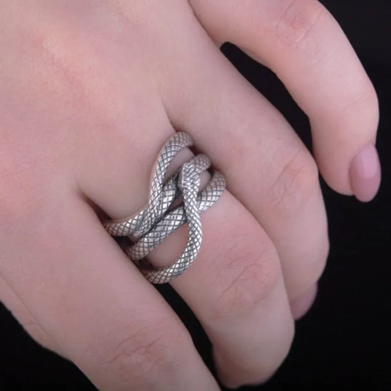 Solid Snake Ring 925 Sterling Silver Jewelry Punk Style Unisex Serpent Rings anillos mujer nose rings
Solid Snake Ring 925 Sterling Silver Jewelry Punk Style Unisex Serpent Rings anillos mujer nose rings