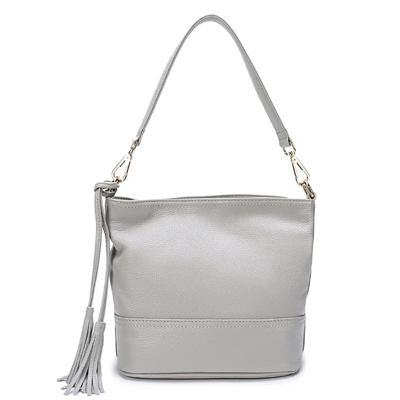 2021 New Style Women Tassle Cow Leather Bucket Bag Daily Use Crossbody Bags
2021 New Style Women Tassle Cow Leather Bucket Bag Daily Use Crossbody Bags