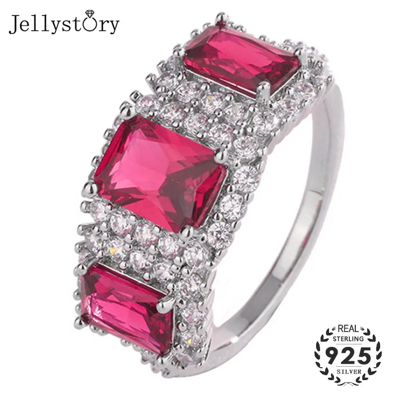 Ювелирные изделия Jellystory из стерлингового серебра S925 с роскошными подвесками, искусственный рубин из циркония, женский подарок на свадьбу, помолвку Вечерние
Ювелирные изделия Jellystory из стерлингового серебра S925 с роскошными подвесками, искусственный рубин из циркония, женский подарок на свадьбу, помолвку Вечерние