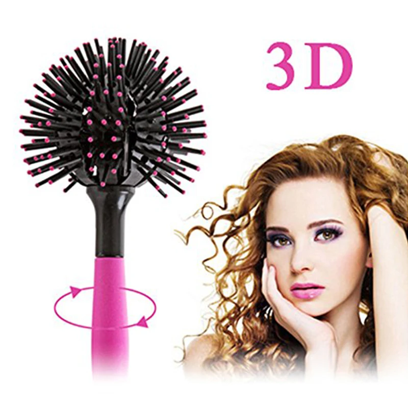 3D Round Hair Brushes Comb Salon make up 360 degree Ball Styling Magic Detangling Hairbrush Heat Resistant Hair Comb Top Quality
3D Round Hair Brushes Comb Salon make up 360 degree Ball Styling Magic Detangling Hairbrush Heat Resistant Hair Comb Top Quality