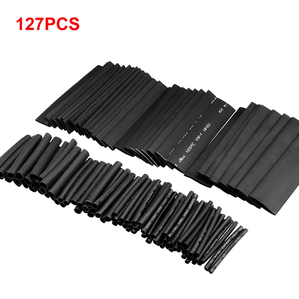 127 Pcs Heat Shrink Sleeving Tube Tube Assortment Kit Electrical Connection Electrical Wire Wrap Cable Waterproof Shrinkage 2:1
127 Pcs Heat Shrink Sleeving Tube Tube Assortment Kit Electrical Connection Electrical Wire Wrap Cable Waterproof Shrinkage 2:1