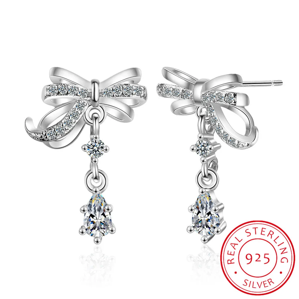 Bohemia BowKont Zirconia Stud Earrings 2019 Pendientes Mujer Fashion Fine Jewelry Silver 925 Rose gold color For Women Gift
Bohemia BowKont Zirconia Stud Earrings 2019 Pendientes Mujer Fashion Fine Jewelry Silver 925 Rose gold color For Women Gift