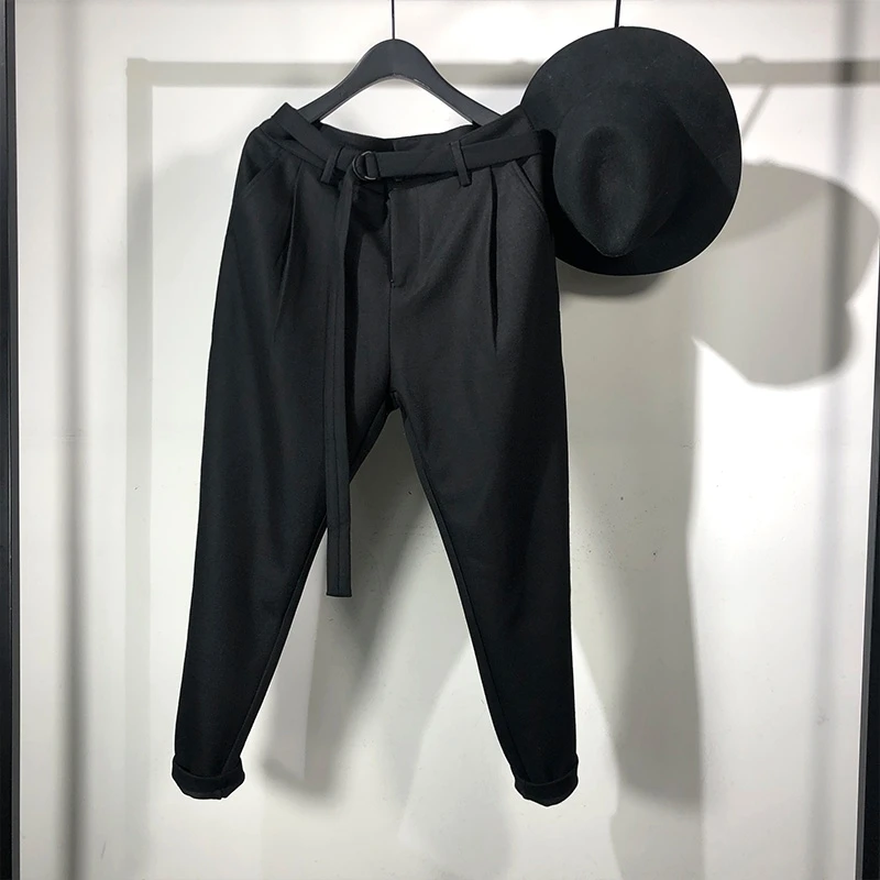 Men's Fashionable Casual Pants Autumn Winter Pure Yarn-Dyed Belt Design Simple Quality Radish Pants Tide Men's Boots Pants
Men's Fashionable Casual Pants Autumn Winter Pure Yarn-Dyed Belt Design Simple Quality Radish Pants Tide Men's Boots Pants