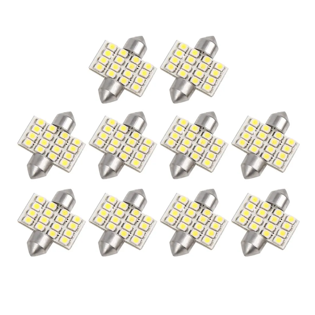 X Autohaux 10 шт. белый 32 мм COB 16 Светодиодный 0,996 W Festoon Dome Car светильник
X Autohaux 10 шт. белый 32 мм COB 16 Светодиодный 0,996 W Festoon Dome Car светильник