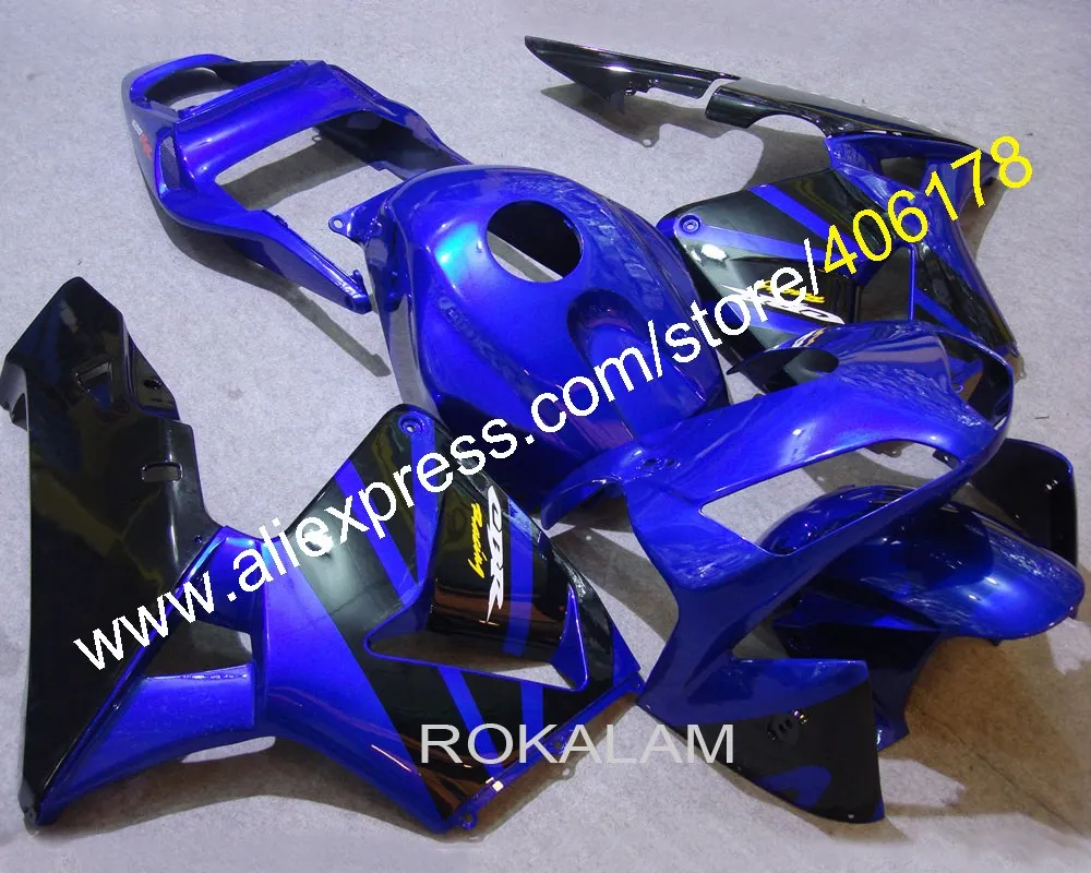 Для Honda CBR600RR 2003 2004 CBR 600RR 03/04 F5 CBR 600 RR синий черный комплект обтекателя мотоцикла (литье под давлением)
Для Honda CBR600RR 2003 2004 CBR 600RR 03/04 F5 CBR 600 RR синий черный комплект обтекателя мотоцикла (литье под давлением)