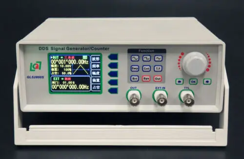 QLS2802S-2M/5M DDS Signal Generator/Counter Frequency Counter 2.4" TFT Colorful
QLS2802S-2M/5M DDS Signal Generator/Counter Frequency Counter 2.4" TFT Colorful
