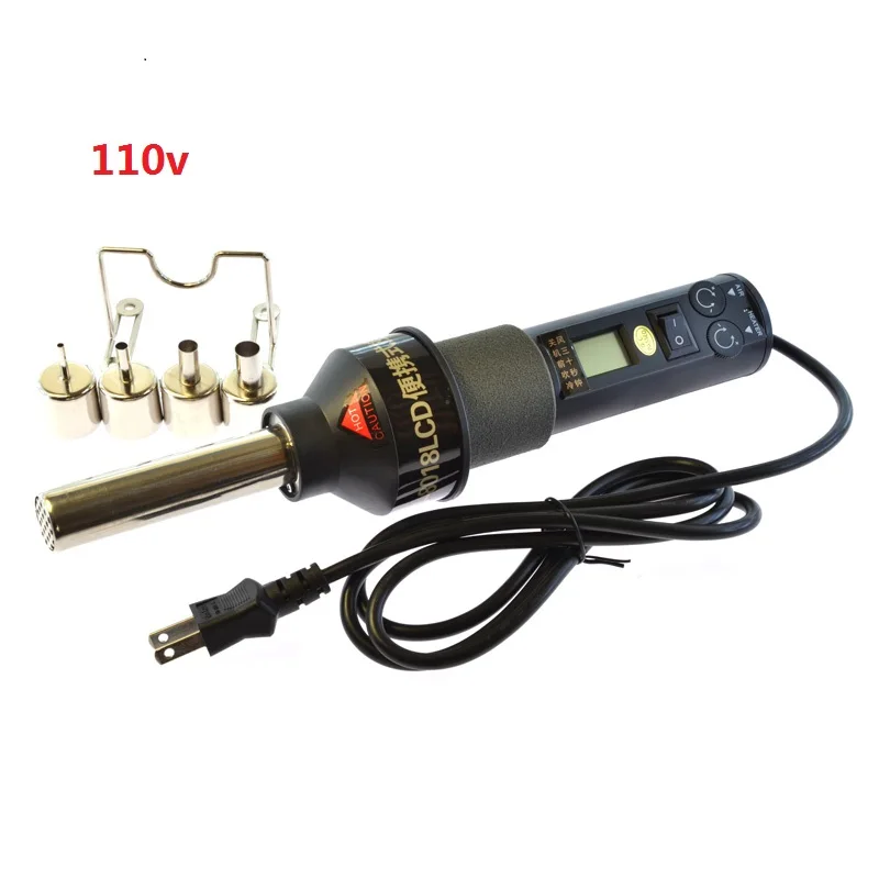 220V 110V LCD Portable Hot Air Gun Air Gun Desoldering Soldering Station Digital Display Air Gun Disassembly
220V 110V LCD Portable Hot Air Gun Air Gun Desoldering Soldering Station Digital Display Air Gun Disassembly
