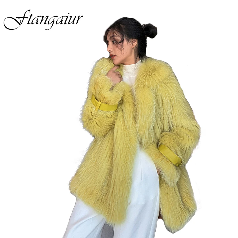 Ftangaiur New Winter Import Fox Fur Coat Women Full Sleeve Weave Turn-Down Collar Fox Coats Medium Natural Real Fox Fur Coats
Ftangaiur New Winter Import Fox Fur Coat Women Full Sleeve Weave Turn-Down Collar Fox Coats Medium Natural Real Fox Fur Coats