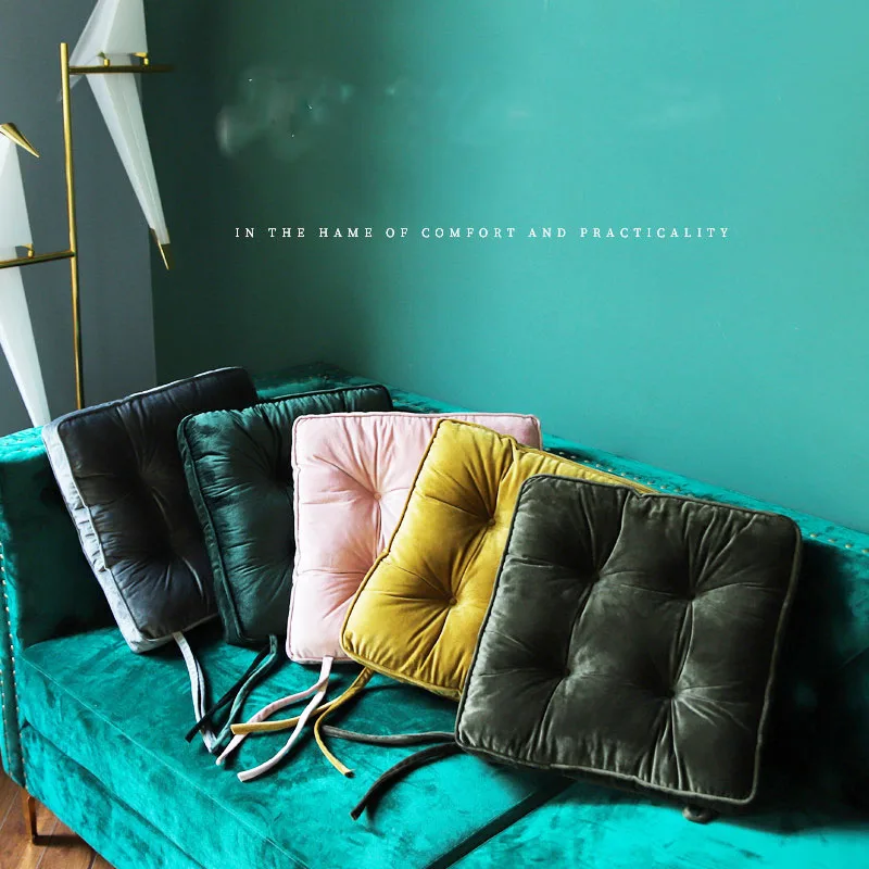 Dutch Velvet Cushion Dining Chair Mat Short Plush Cushion European Style Pad PP Cotton Cushion That Doesn't Deform Easily
Dutch Velvet Cushion Dining Chair Mat Short Plush Cushion European Style Pad PP Cotton Cushion That Doesn't Deform Easily