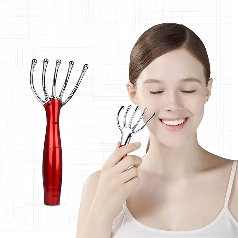 Electric Head Massager Micro Vibration Scalp Massage Bar 5 Claw Simulation Fingers Whole Body Relaxation Portable Massager
Electric Head Massager Micro Vibration Scalp Massage Bar 5 Claw Simulation Fingers Whole Body Relaxation Portable Massager