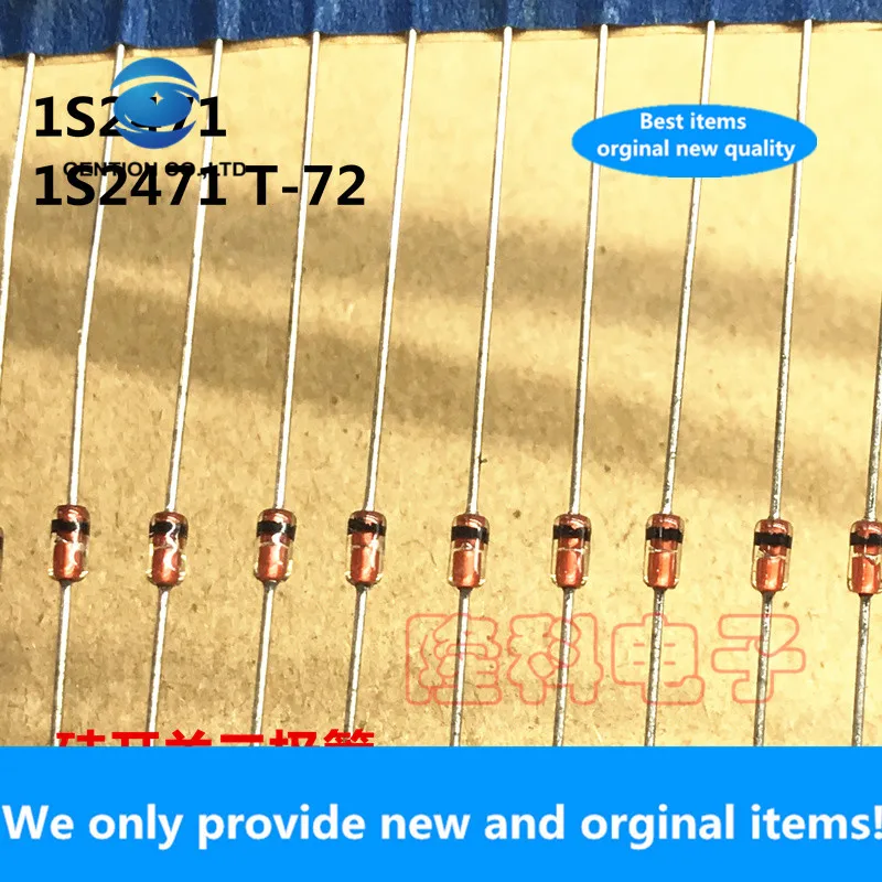 20PCS 100% New original 1S2471 silicon switch diode DO-35 1S2471T-72 black ring 80V IS2471
20PCS 100% New original 1S2471 silicon switch diode DO-35 1S2471T-72 black ring 80V IS2471