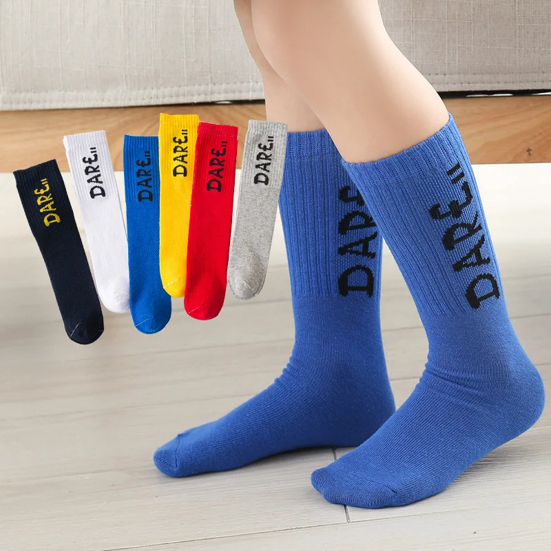 Kids Boys Toddlers Girls Socks Knee High Long Soft Cotton Baby Socks Letters Knitted Children's Sports Socks Clothes 1-12 Years
Kids Boys Toddlers Girls Socks Knee High Long Soft Cotton Baby Socks Letters Knitted Children's Sports Socks Clothes 1-12 Years