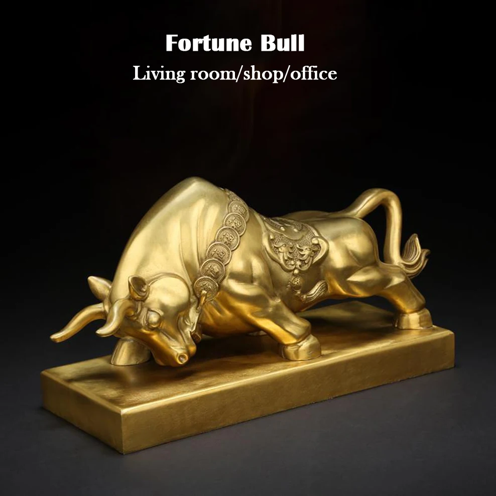 All Copper Cow Ornaments Living Room Office Desktop Home Decoration Accessories Animal Figure Lucky Bull Statue Gift Home Decor
All Copper Cow Ornaments Living Room Office Desktop Home Decoration Accessories Animal Figure Lucky Bull Statue Gift Home Decor