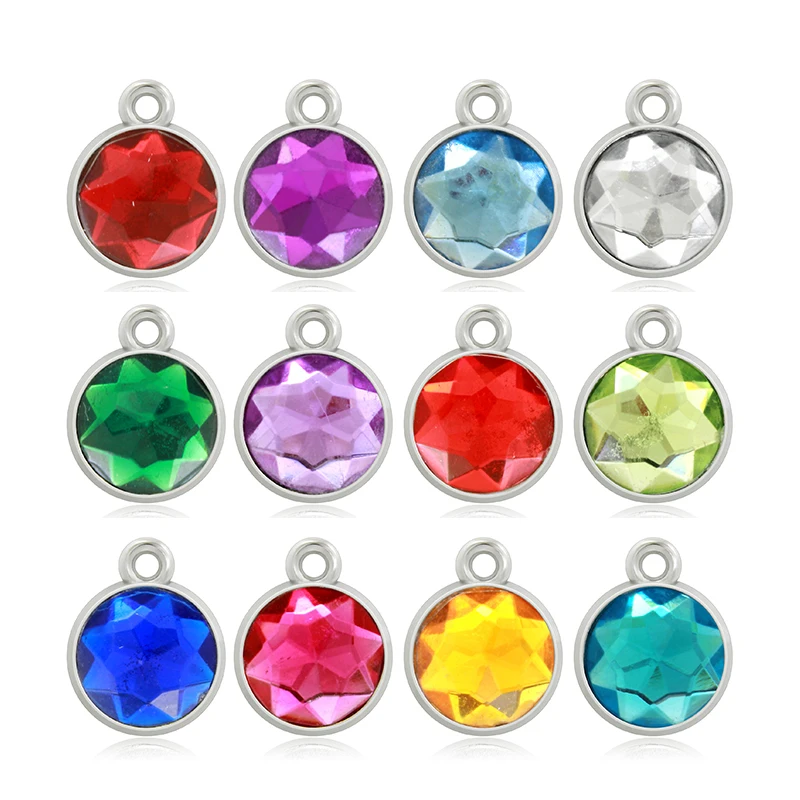 12pcs/lot Colorful Rhinestones Birthdaystone Charms Pendant Fit Fit Diy Jewelry LSPT06
12pcs/lot Colorful Rhinestones Birthdaystone Charms Pendant Fit Fit Diy Jewelry LSPT06
