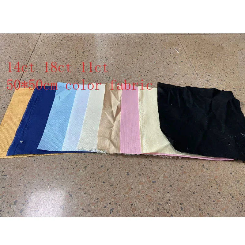Candyzhou TOP 9colors 50*50cm 1pcs/color 18CT/14ct/11ct colorfully cross stitch Aida canvas fabric embroidery canvas
Candyzhou TOP 9colors 50*50cm 1pcs/color 18CT/14ct/11ct colorfully cross stitch Aida canvas fabric embroidery canvas