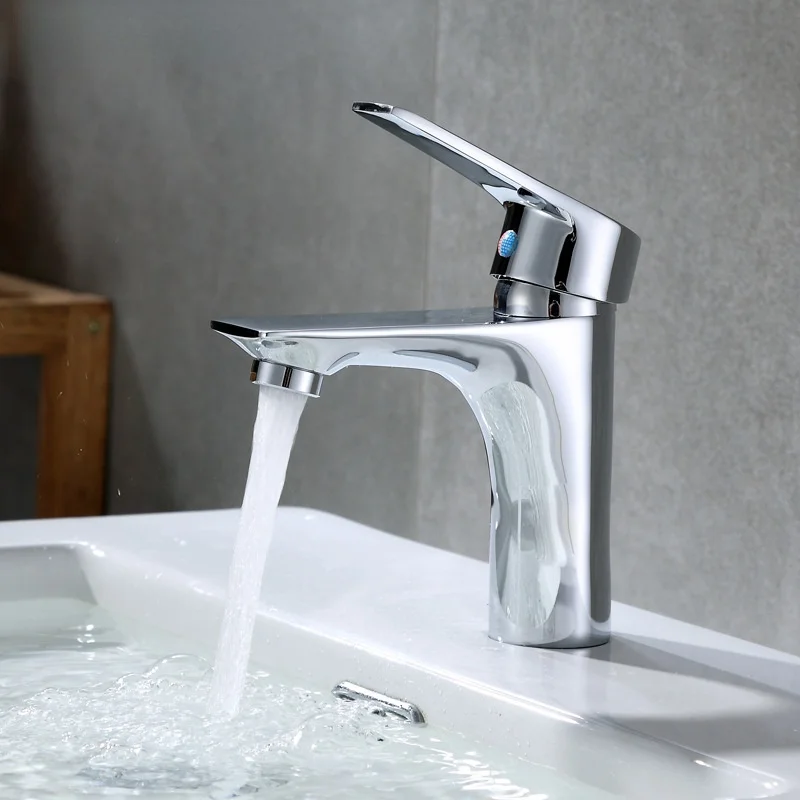 Simple Single Hole Hot and Cold Basin Faucet Household Bathroom Counter Basin Washbasin Faucet Widespread Bathroom Faucet
Simple Single Hole Hot and Cold Basin Faucet Household Bathroom Counter Basin Washbasin Faucet Widespread Bathroom Faucet