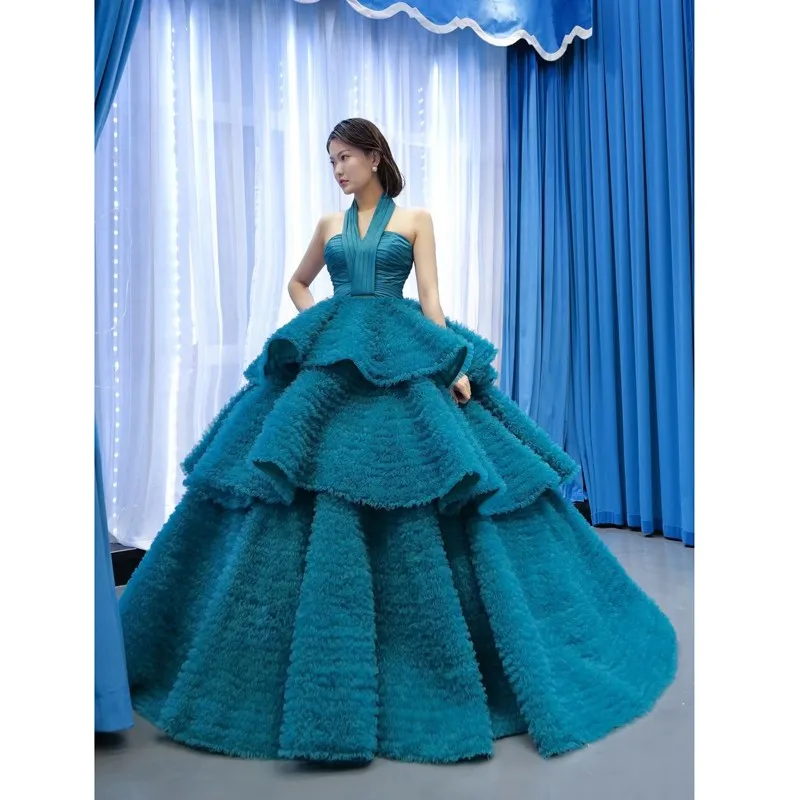 RSM Collection Halter Layered Cake Skirt Fashion High Quality Open Back Wedding Dresses For Woman Bridal Dresses
RSM Collection Halter Layered Cake Skirt Fashion High Quality Open Back Wedding Dresses For Woman Bridal Dresses