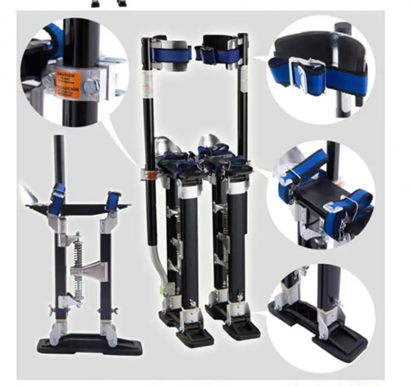 15"-23" 24"-40" 18"-30 Adjustable Aluminum Plastering Stilt Ladder Drywall Plaste Stilts Stage Props Interior Decoration
15"-23" 24"-40" 18"-30 Adjustable Aluminum Plastering Stilt Ladder Drywall Plaste Stilts Stage Props Interior Decoration