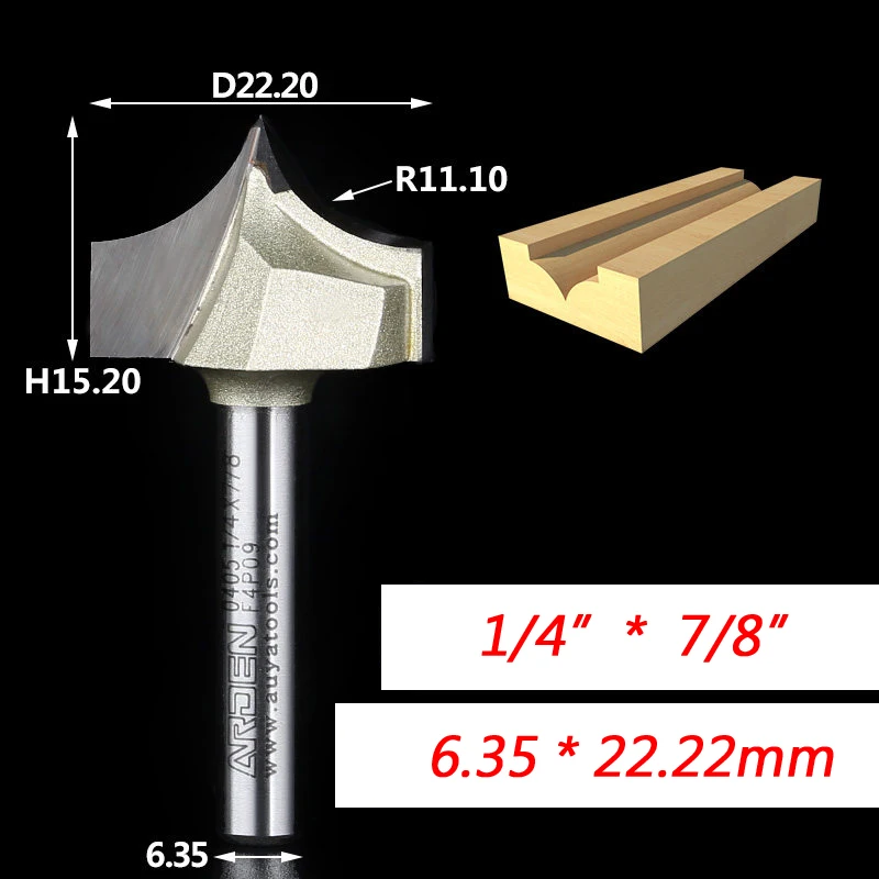 6.35mm Tungsten Steel Pointed Milling Cutter. 1/4" Pointed-mouth Milling Drill Bit. Diameter 1/4", 5/16", 3/8", 5/8", 3/4", 7/8"
6.35mm Tungsten Steel Pointed Milling Cutter. 1/4" Pointed-mouth Milling Drill Bit. Diameter 1/4", 5/16", 3/8", 5/8", 3/4", 7/8"