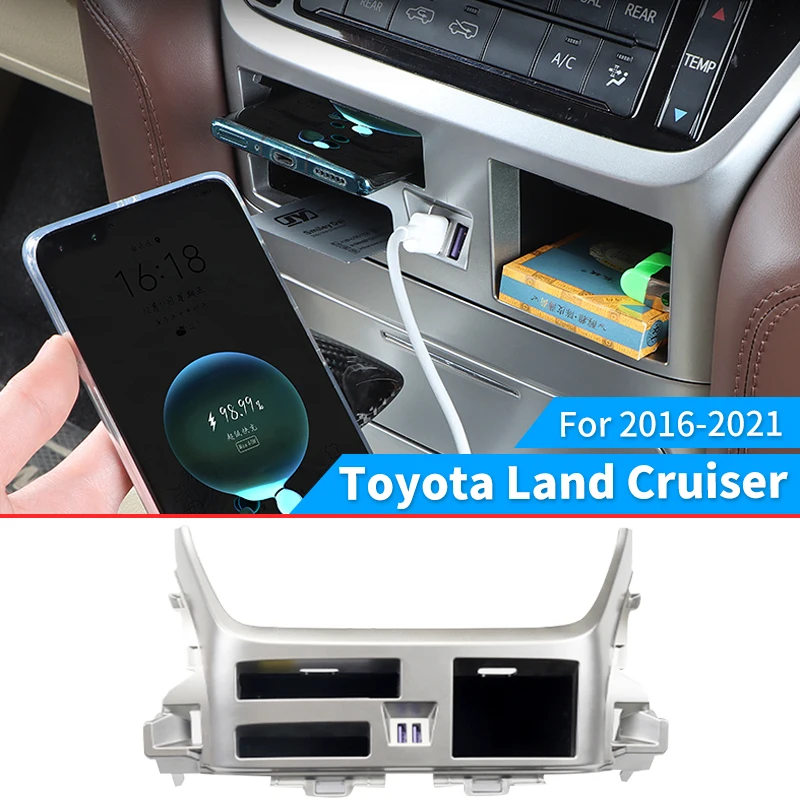 Dedicated to Toyota Landkuloze central control wireless charging land patrol storage compartment charging USB modification acces
Dedicated to Toyota Landkuloze central control wireless charging land patrol storage compartment charging USB modification acces