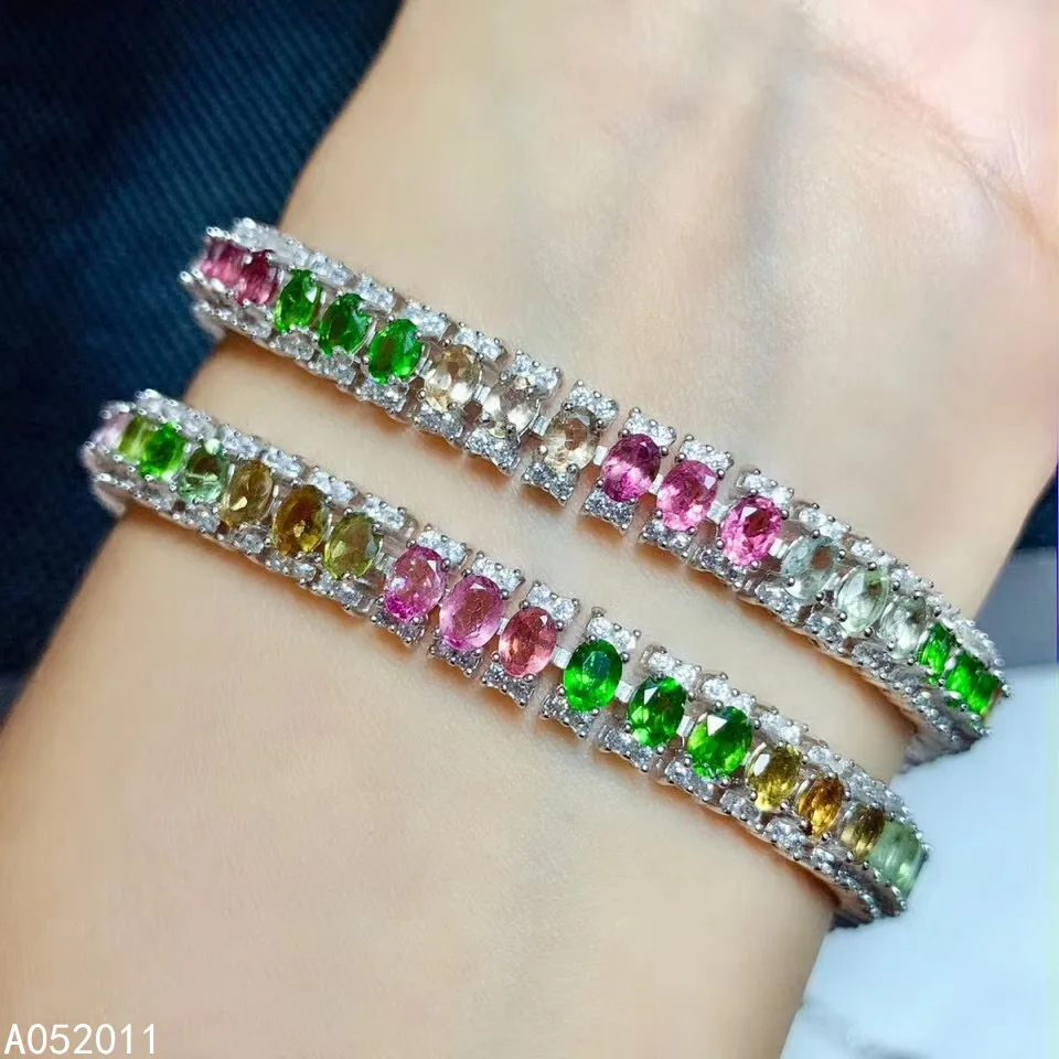 KJJEAXCMY Fine Jewelry Natural Tourmaline 925 Sterling Silver Luxury New Girl Gemstone Hand Bracelet Support Test
KJJEAXCMY Fine Jewelry Natural Tourmaline 925 Sterling Silver Luxury New Girl Gemstone Hand Bracelet Support Test
