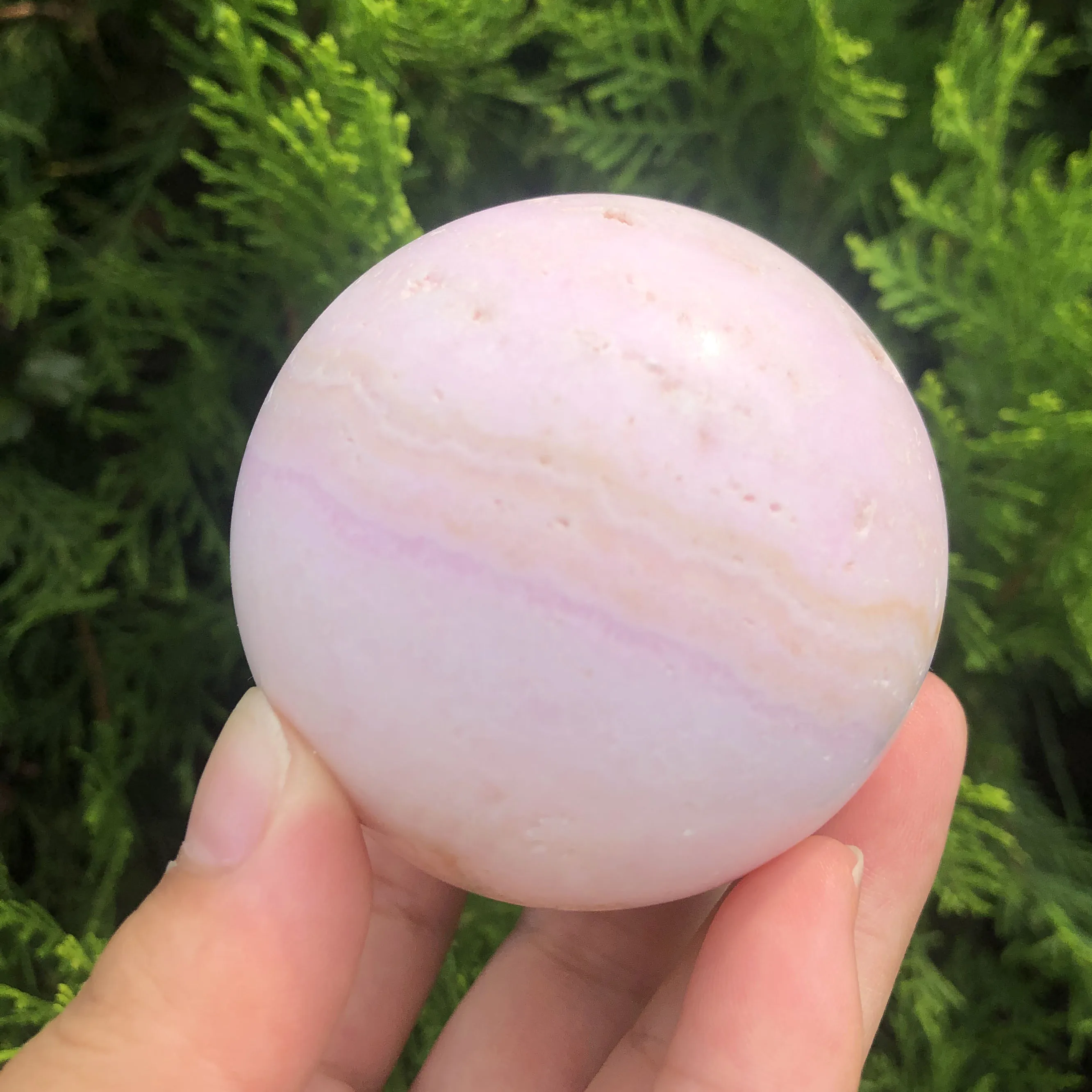 1Pcs Natural Pink Aragonite Sphere Rare Crystal Stone Ball For Healing Decoration
1Pcs Natural Pink Aragonite Sphere Rare Crystal Stone Ball For Healing Decoration