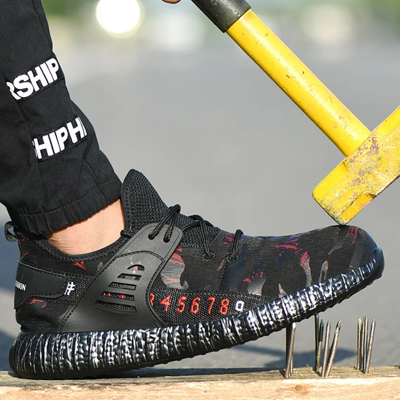 New Work Steel Toe Safety-Shoes Men Women Lightweight Lndustrial Construction Breathable Shoes Free Shipping
New Work Steel Toe Safety-Shoes Men Women Lightweight Lndustrial Construction Breathable Shoes Free Shipping