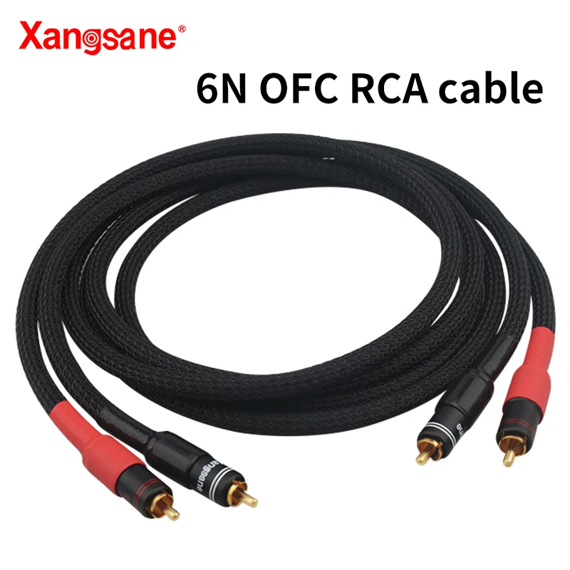 Xangsane XS-601AG high-quality 6N oxygen-free copper (OFC) signal double hifi rca cable wire power amplifier audio connection
Xangsane XS-601AG high-quality 6N oxygen-free copper (OFC) signal double hifi rca cable wire power amplifier audio connection