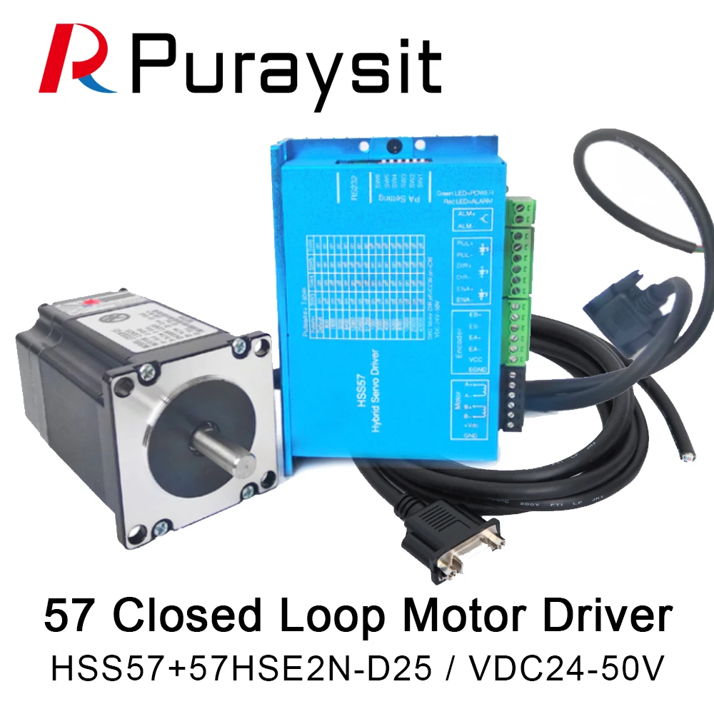 Puraysit 57 Closed Loop Motor 2N Simple Servo Textile Machinery Carving Machine Medical Equipment Suitable
Puraysit 57 Closed Loop Motor 2N Simple Servo Textile Machinery Carving Machine Medical Equipment Suitable