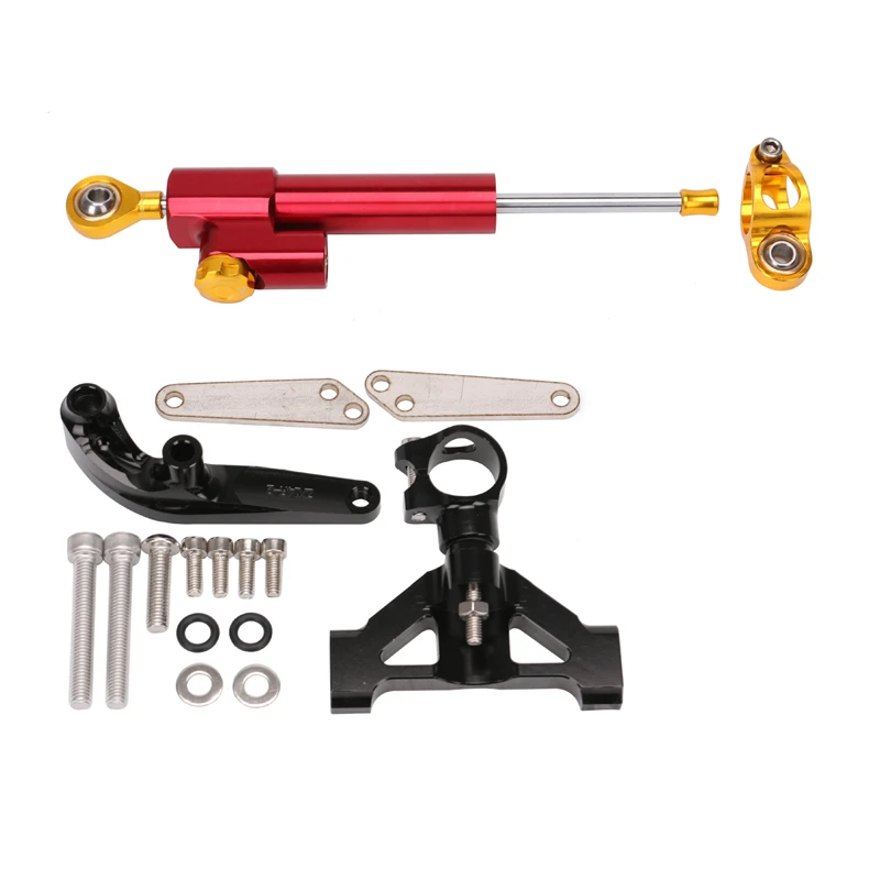 Motorcycle CNC Damper Steering Stabilize Damper Bracket Mounting Holder Kit For KAWASAKI ZZR1400 ZX14R 2006-2016 Accessories
Motorcycle CNC Damper Steering Stabilize Damper Bracket Mounting Holder Kit For KAWASAKI ZZR1400 ZX14R 2006-2016 Accessories