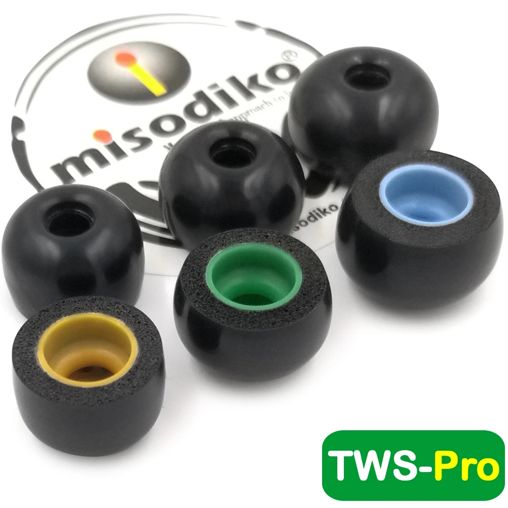 Насадки для беспроводных наушников misodiko TWS-Pro с эффектом памяти, Jabra Elite 75t, Elite 65t, Active 65t, Elite Sport, Evolve 65t
Насадки для беспроводных наушников misodiko TWS-Pro с эффектом памяти, Jabra Elite 75t, Elite 65t, Active 65t, Elite Sport, Evolve 65t