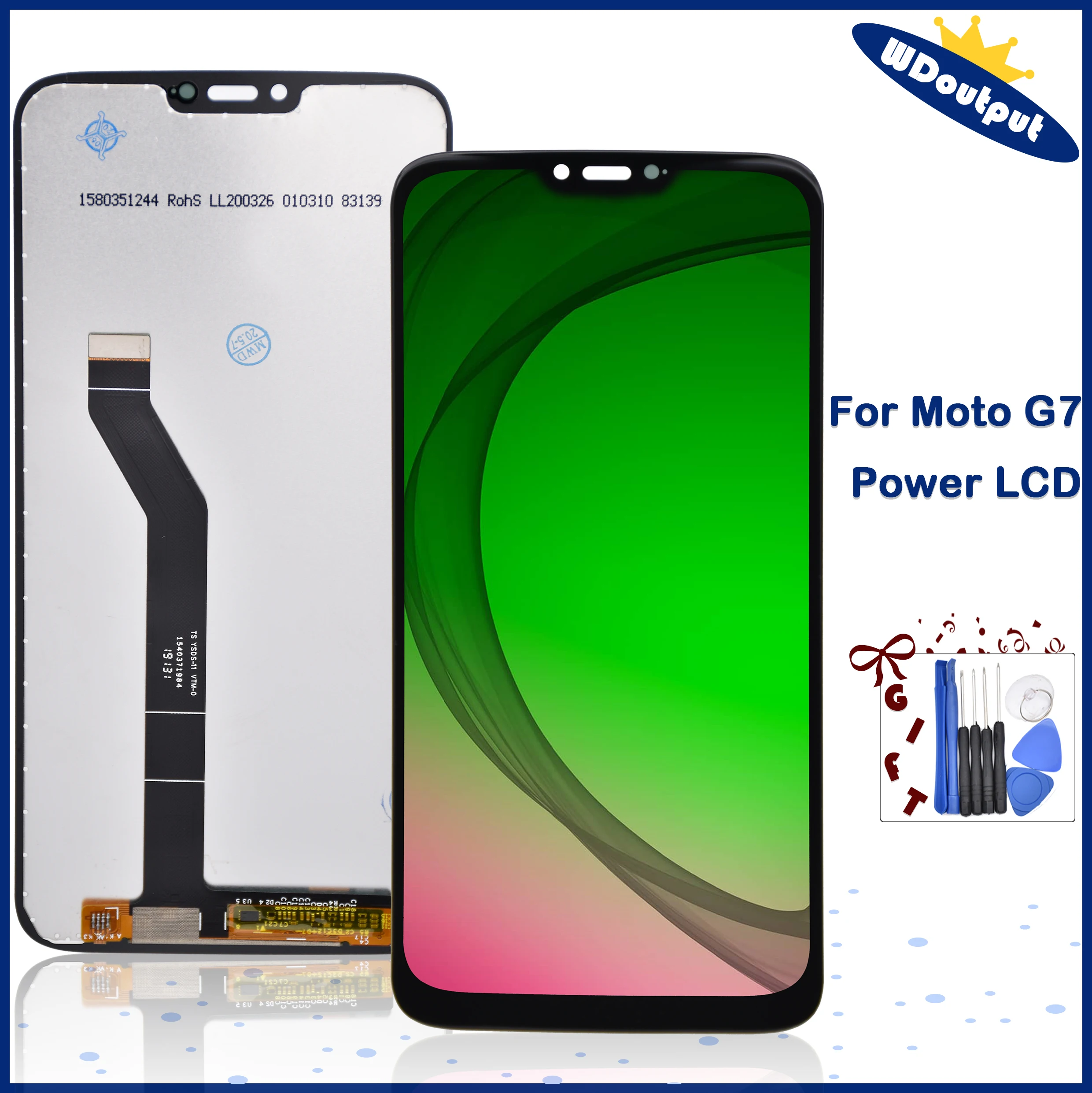 Оригинальный ЖК-дисплей для Motorola MOTO G7 Power, сенсорный экран, дигитайзер, сборка, замена для Moto G7 Power XT1955
Оригинальный ЖК-дисплей для Motorola MOTO G7 Power, сенсорный экран, дигитайзер, сборка, замена для Moto G7 Power XT1955