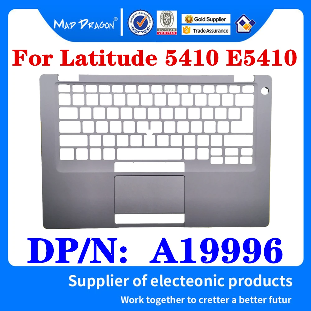 Новый оригинальный A19996 для ноутбука Dell Latitude 5410, E5410, сменный Упор для рук, верхняя крышка, чехол для клавиатуры, C, серебристый корпус
Новый оригинальный A19996 для ноутбука Dell Latitude 5410, E5410, сменный Упор для рук, верхняя крышка, чехол для клавиатуры, C, серебристый корпус