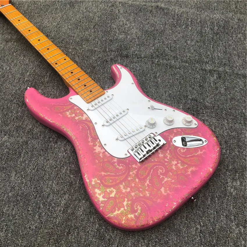 In stock, coral insects make old electric guitars, real photos. Free shipping, factory wholesale and retail
In stock, coral insects make old electric guitars, real photos. Free shipping, factory wholesale and retail