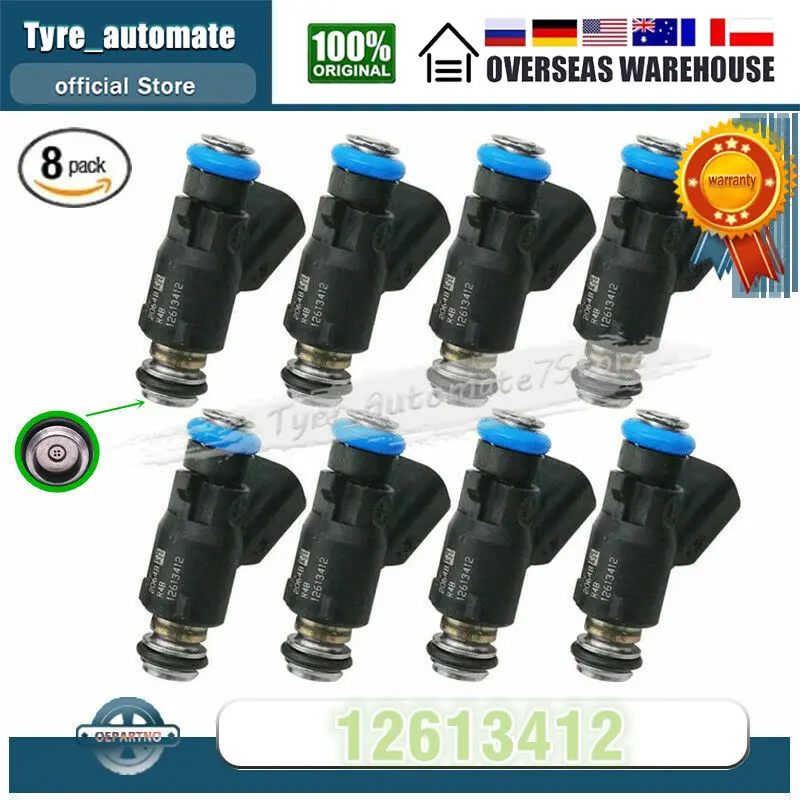 НАБОР из 8 штук для 12613412 Топливные форсунки для GMC Chevy 6.0L V8 217-3412, FJ10736, 28076139 , 217-3412
НАБОР из 8 штук для 12613412 Топливные форсунки для GMC Chevy 6.0L V8 217-3412, FJ10736, 28076139 , 217-3412