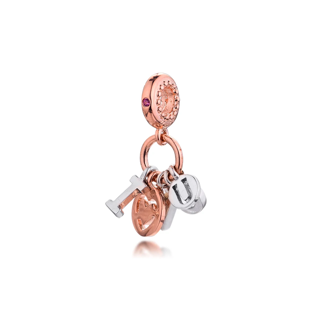 CKK Fits Europe Charms Bracelet 925 Sterling Silver I Love You Dangle Charm Beads for Jewelry Making berloques
CKK Fits Europe Charms Bracelet 925 Sterling Silver I Love You Dangle Charm Beads for Jewelry Making berloques