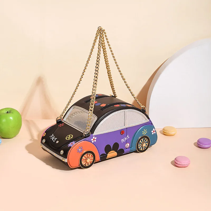 2025 new women's bag, portable car bag, creative personality, 3-color contrast color chain bag
2025 new women's bag, portable car bag, creative personality, 3-color contrast color chain bag