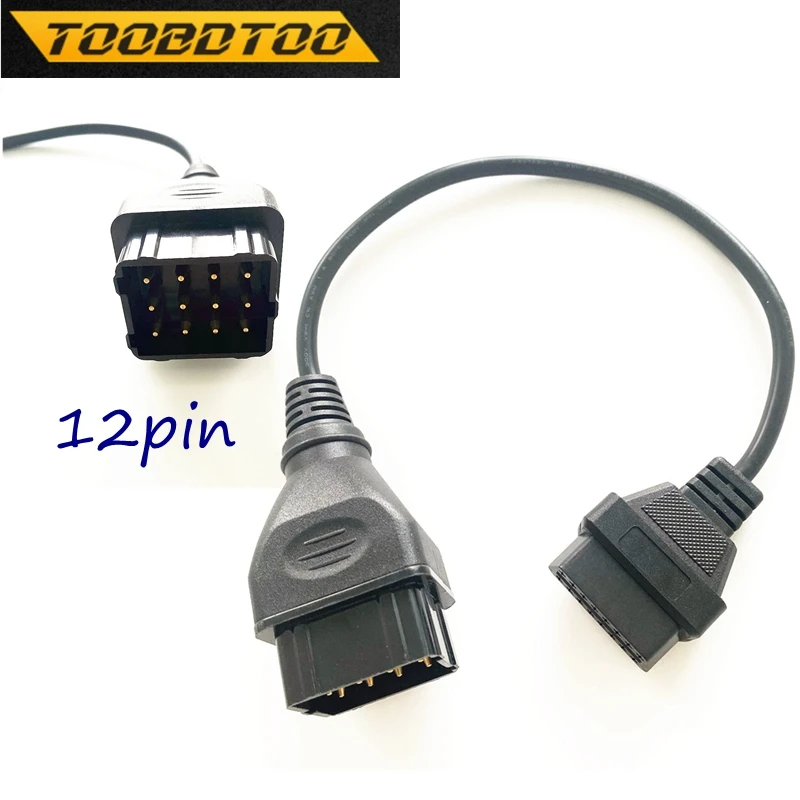 Diagnostics Cable to OBD 2 OBD2 Truck Diagnostic Cable For GAZ 12 Pin 16Pin Male Connector can Work with TCS PRO DLC Adapter
Diagnostics Cable to OBD 2 OBD2 Truck Diagnostic Cable For GAZ 12 Pin 16Pin Male Connector can Work with TCS PRO DLC Adapter