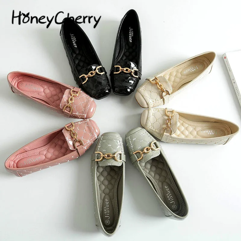 Womens Flat Soft Sole Women Shoes New Autumn Korean Shoes Square Head Ladies Shoes Loafers Women
Womens Flat Soft Sole Women Shoes New Autumn Korean Shoes Square Head Ladies Shoes Loafers Women