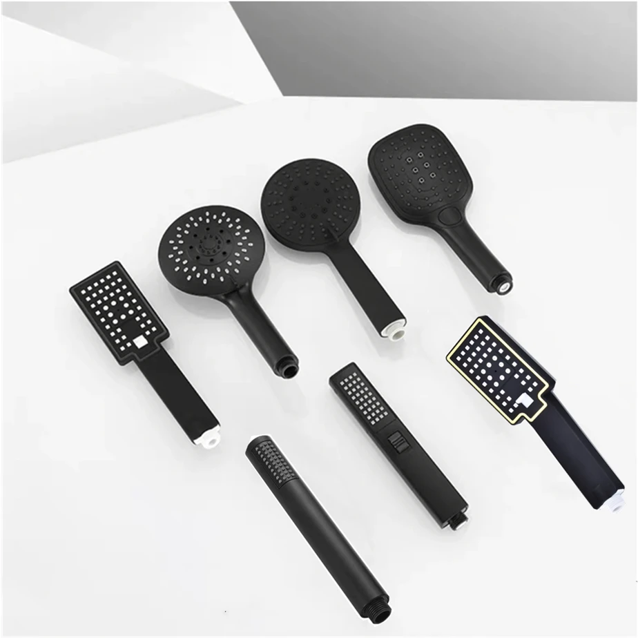 Black Shower Head Pressurized Water-saving Shower In Household Bathroom Hand-held ABS Three-speed Adjustment Switch Water Outlet
Black Shower Head Pressurized Water-saving Shower In Household Bathroom Hand-held ABS Three-speed Adjustment Switch Water Outlet