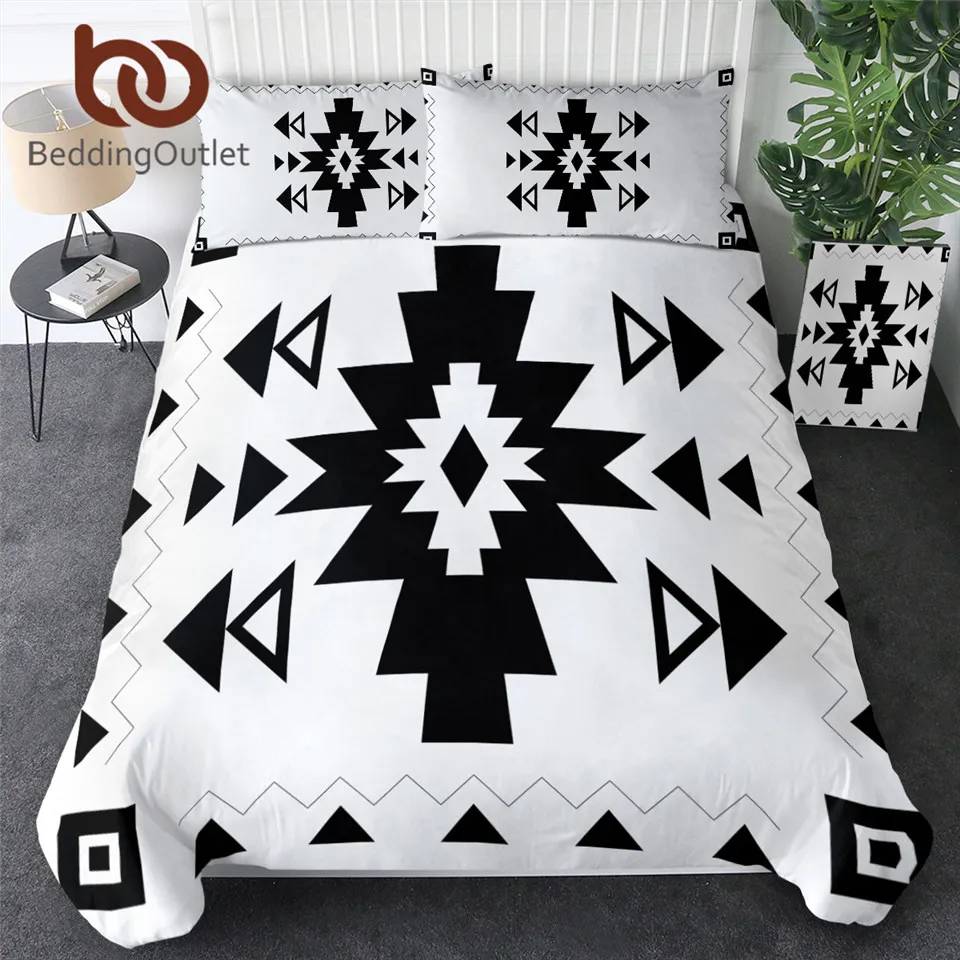 BeddingOutlet Aztec Bedding Set Queen Geometric Duvet Cover Southwest Black White Bedspread 3-Piece King Exotic Home Textiles
BeddingOutlet Aztec Bedding Set Queen Geometric Duvet Cover Southwest Black White Bedspread 3-Piece King Exotic Home Textiles