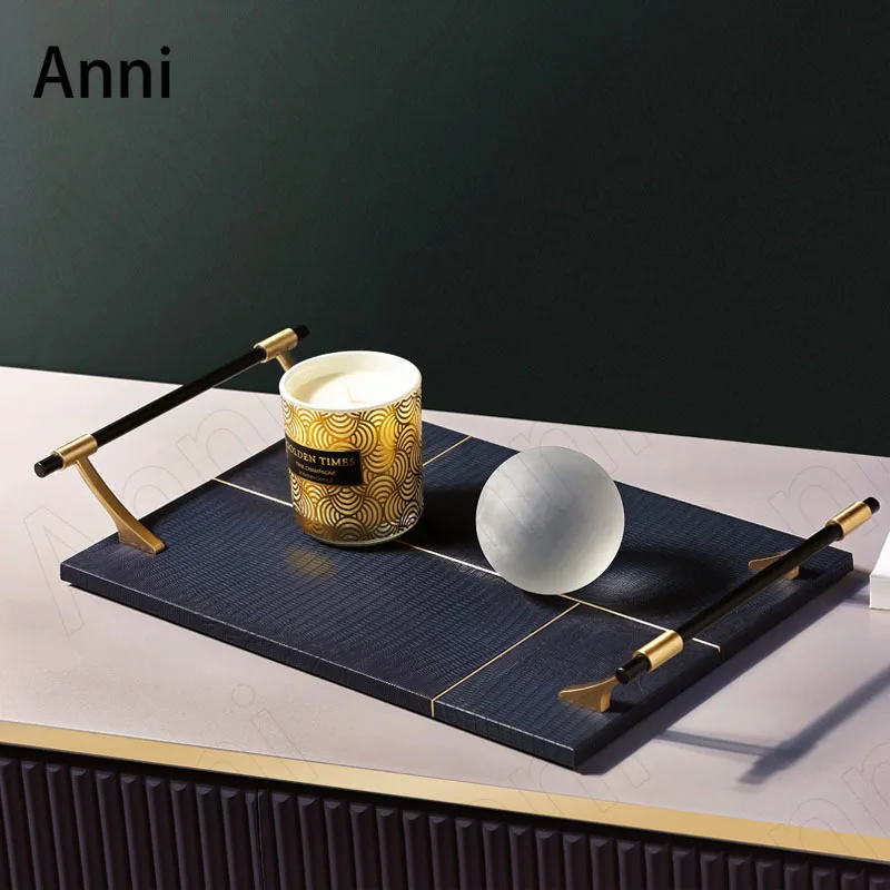 Creativity Lizard Pattern Leather Trays Decorative Nordic Simple Large Rectangle Restaurant Hotel Tea Cup Wine Set Serving Tray
Creativity Lizard Pattern Leather Trays Decorative Nordic Simple Large Rectangle Restaurant Hotel Tea Cup Wine Set Serving Tray