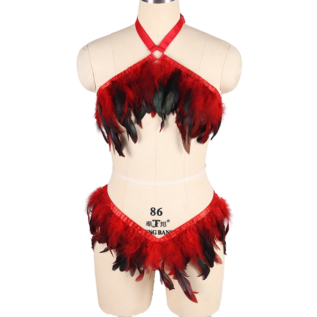 FeatherSexy Lingerie Set Women Adjustable Harness Bra Cage Stocking Suspenders Punk Dance Party Wear Erotic Lingerie Sword Belt
FeatherSexy Lingerie Set Women Adjustable Harness Bra Cage Stocking Suspenders Punk Dance Party Wear Erotic Lingerie Sword Belt