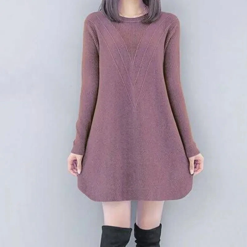 2025 Autumn Winter Women Sweaters Long Sleeve Round Neck Loose Pullover Casual Jumper Knitted Sweater Pull Femme Hiver Trend
2025 Autumn Winter Women Sweaters Long Sleeve Round Neck Loose Pullover Casual Jumper Knitted Sweater Pull Femme Hiver Trend