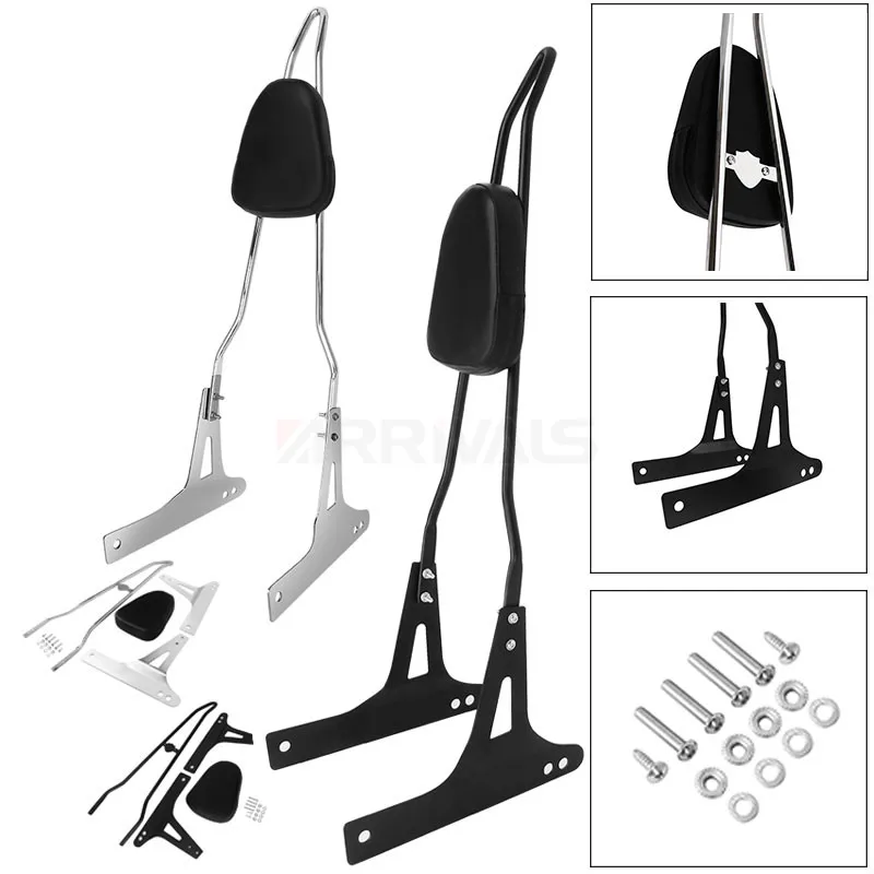Leather Rear Passenger Backrest Sissy Bar For Harley Dyna Street Bob FXDB Super Glide Custom FXDC 2006-up
Leather Rear Passenger Backrest Sissy Bar For Harley Dyna Street Bob FXDB Super Glide Custom FXDC 2006-up