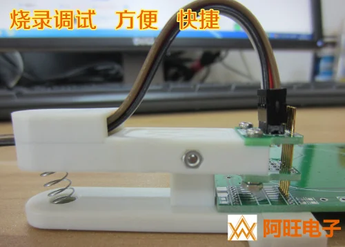 Burn Jig Download Debugging Spacing 1.27mm 3P/4P/5P/6P/7P/8P Single/double Row
Burn Jig Download Debugging Spacing 1.27mm 3P/4P/5P/6P/7P/8P Single/double Row
