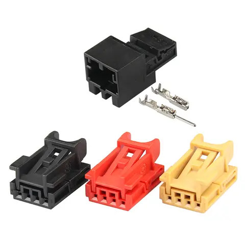 1/5/10/20/50 Sets 4 Pin 8K0973754 Door Lifter Switch Plug 8K0 973 754 Auto Wiring Harness Electrical Connectors For VW Audi