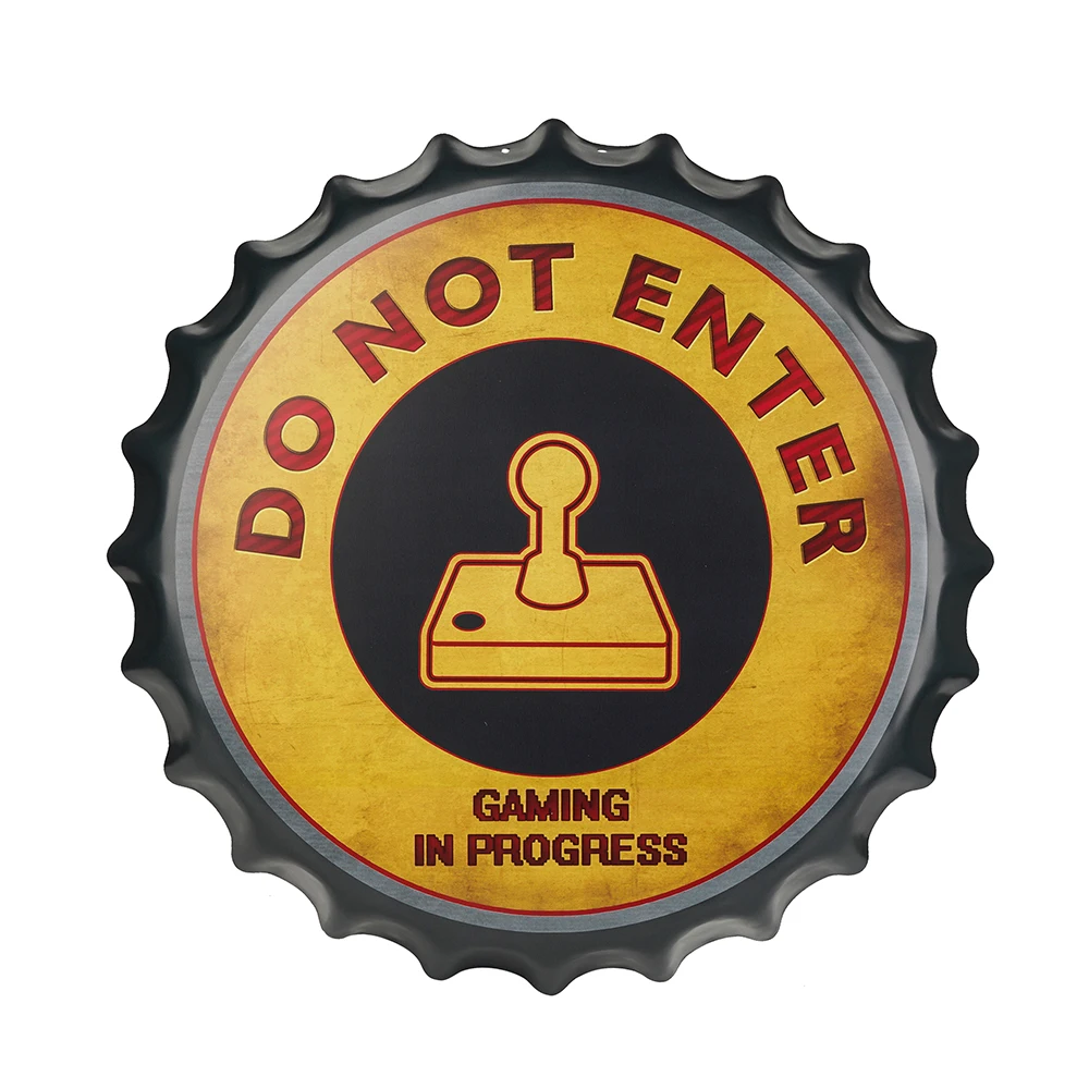 dingleiever- Do Not Enter Beer Cap Shape Sign Decorative Bottle Caps Metal Tin Signs Cafe Beer Bar Decoration
dingleiever- Do Not Enter Beer Cap Shape Sign Decorative Bottle Caps Metal Tin Signs Cafe Beer Bar Decoration
