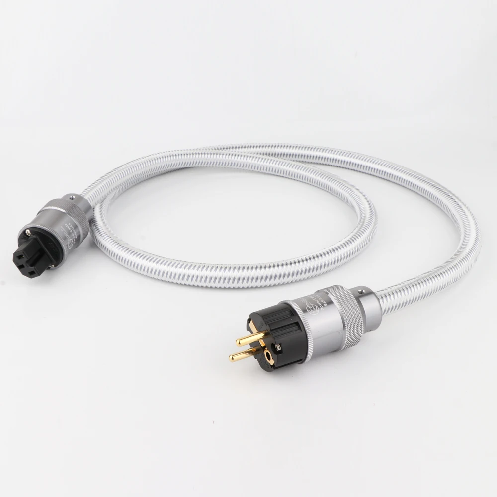 KRELL High Quality Pure Copper CRYO-156 Power Plug HIFI EU Schuko AC Power Cable HIFI US AC Power Cord Cable For Tube Amp CD
KRELL High Quality Pure Copper CRYO-156 Power Plug HIFI EU Schuko AC Power Cable HIFI US AC Power Cord Cable For Tube Amp CD