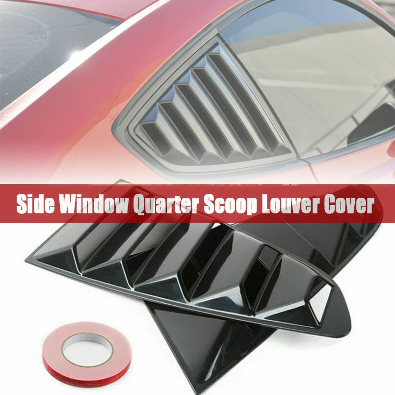 Car GT Side Vent Window Quarter Scoop Louver Primer Cover Trim For Ford Mustang 2015-2018
Car GT Side Vent Window Quarter Scoop Louver Primer Cover Trim For Ford Mustang 2015-2018